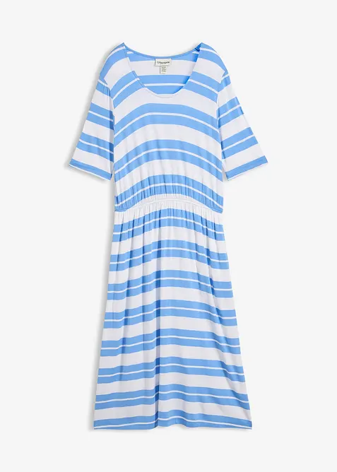 Trikotkjole i viskosemiks, bonprix