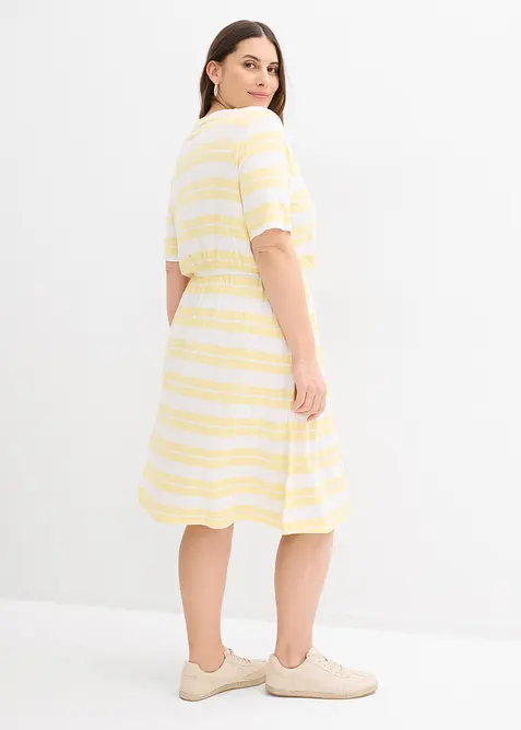 Trikotkjole i viskosemiks, bonprix