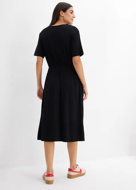 Jerseykjole i lett viskosemiks, bonprix