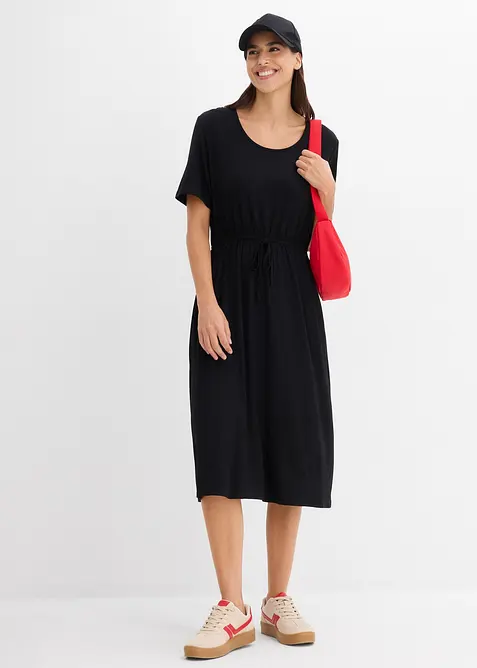 Jerseykjole i lett viskosemiks, bonprix