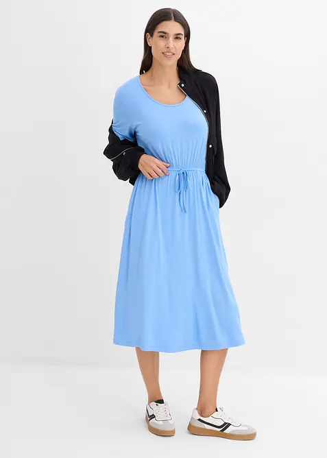 Jerseykjole i lett viskosemiks, bonprix