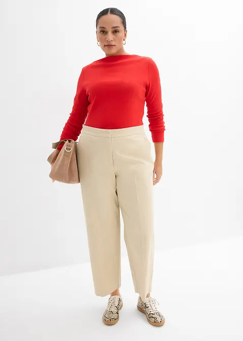 Chinos i bomullstwill, bonprix