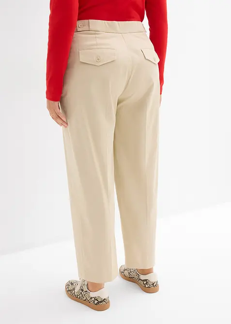 Chinos i bomullstwill, bonprix