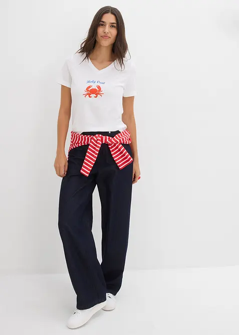 T-skjorte i 100% bomull, bonprix