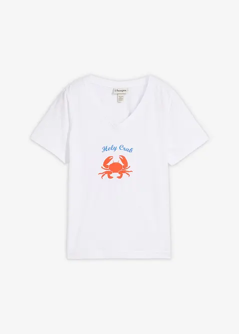 T-skjorte i 100% bomull, bonprix