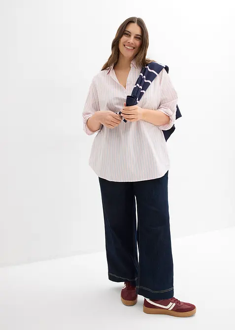 Bluse i 100% bomull, bonprix