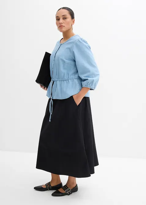 Midiskj&oslash;rt i 100% bomull, bonprix