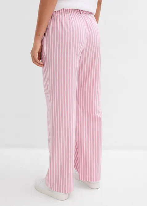 Vid bukse i bomullspoplin, bonprix