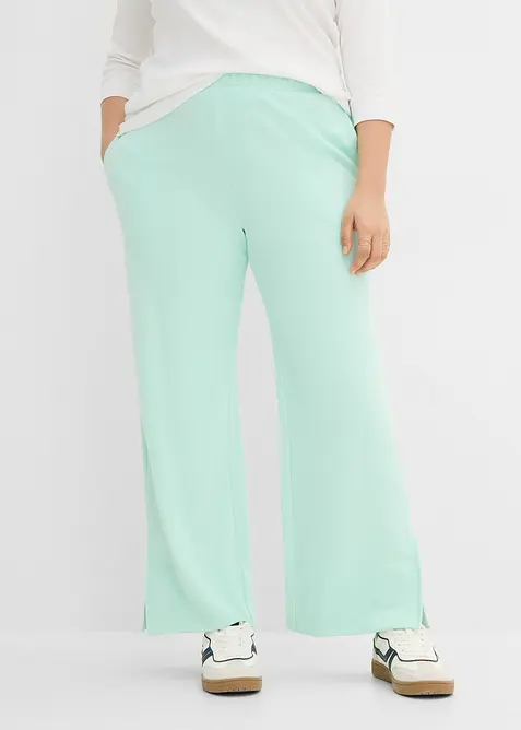 Sweatbukse i bomullsmiks, bonprix