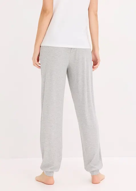 Kosebukse i lett ribbet viskose, bonprix