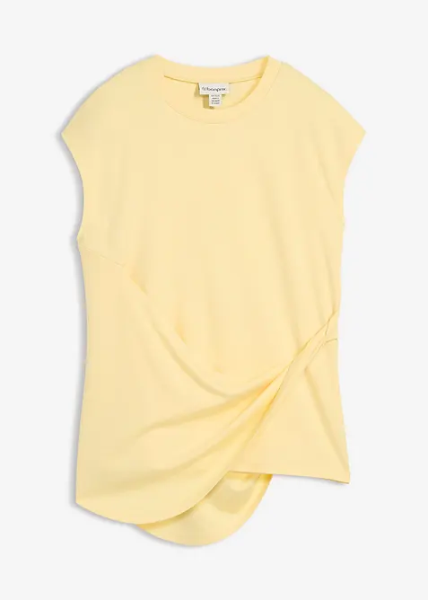 Topp i viskosemiks med asymmetrisk fald, bonprix