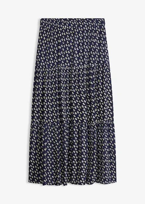 Volangskj&oslash;rt i strukturert viskosemateriale, bonprix