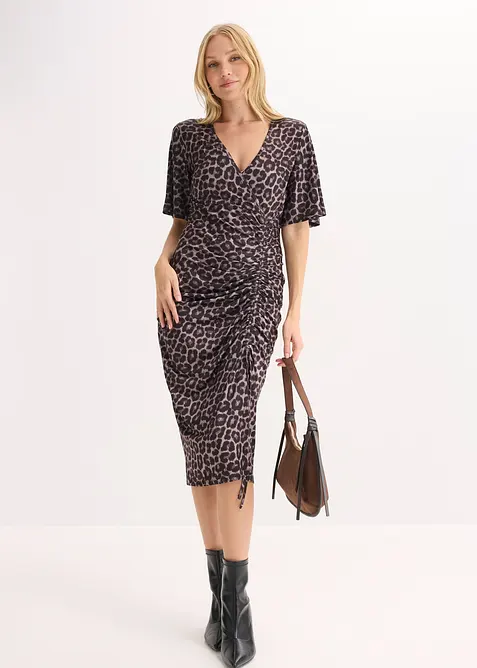 Figurn&aelig;r midikjole, bonprix