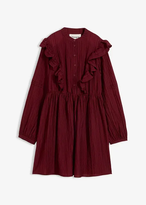 Kjole med volanger, bonprix