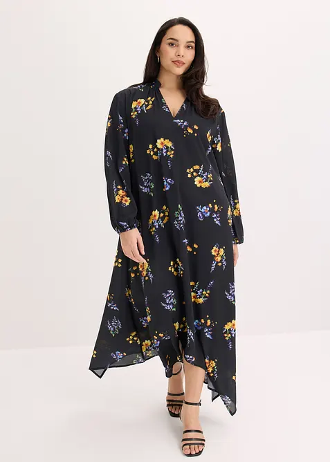 Chiffonkjole, bonprix