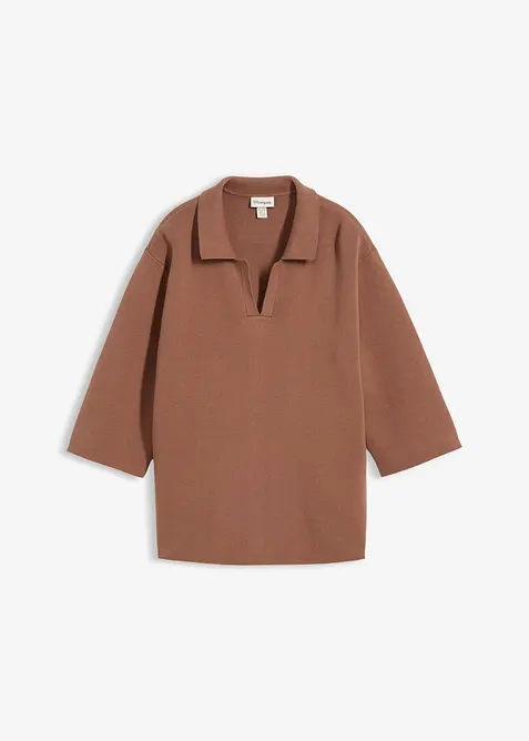 Strikket polotopp, bonprix