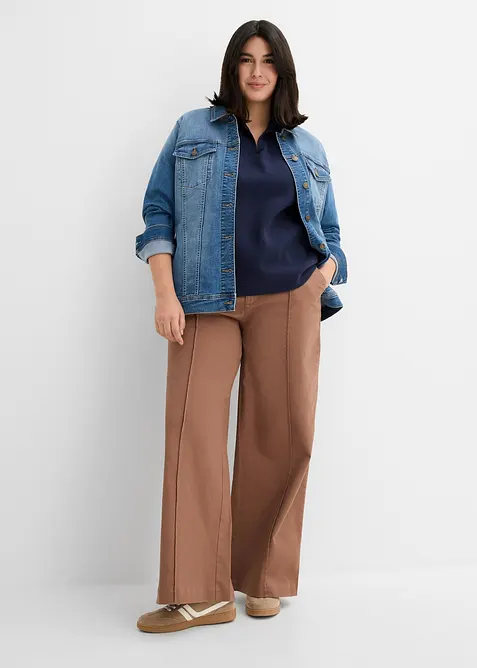 Strikket polotopp, bonprix