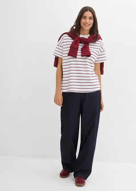 T-skjorte i 100% &oslash;kologisk bomull, bonprix