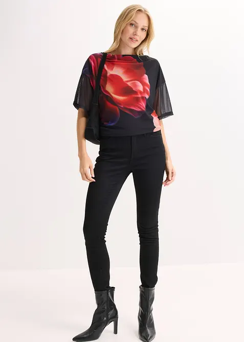 Topp av mesh, bonprix