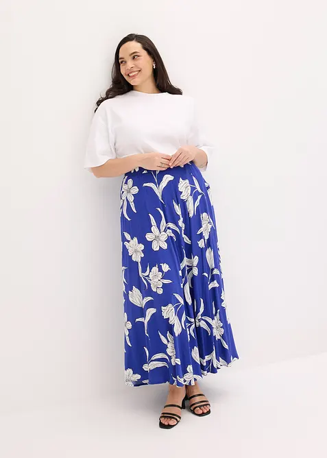 Maxiskj&oslash;rt i lett viskose, bonprix