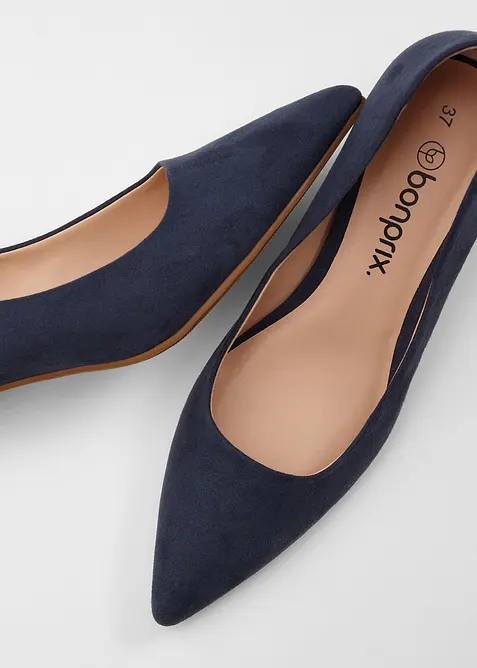 Pumps  med smal h&aelig;l, bonprix