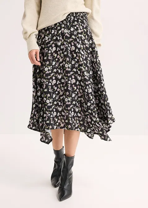 Midiskj&oslash;rt av 100% viskose, bonprix