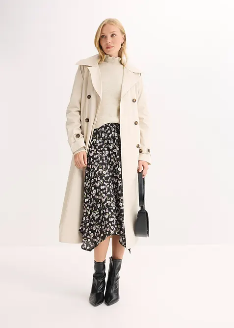 Midiskj&oslash;rt av 100% viskose, bonprix