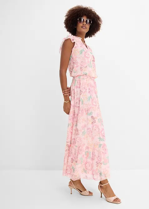 Maxiskj&oslash;rt i myk mesh, bonprix