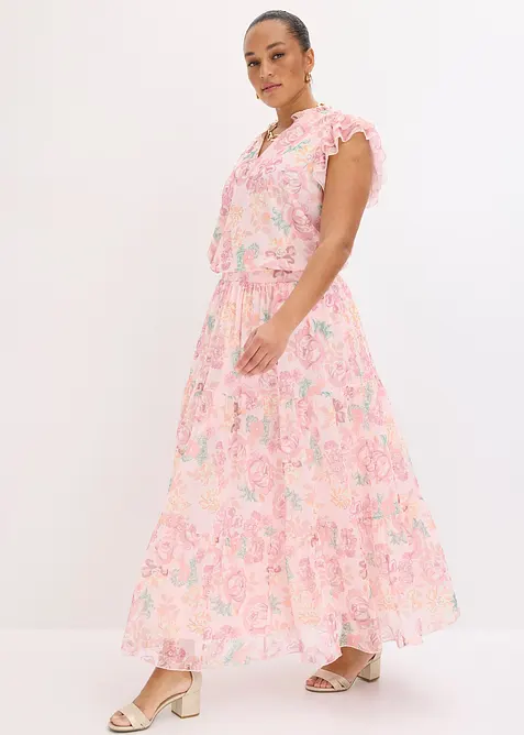 Maxiskj&oslash;rt i myk mesh, bonprix