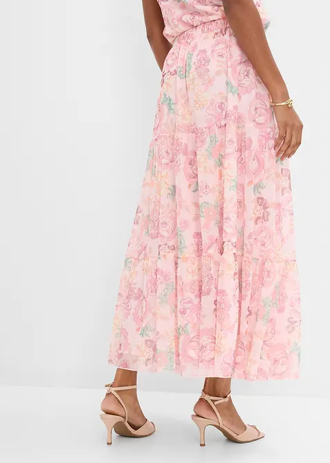 Maxiskj&oslash;rt i myk mesh, bonprix