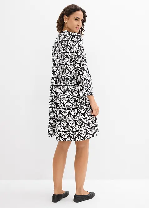 Tunikakjole i lett viskose, bonprix