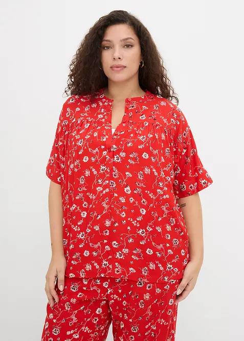 Bluse i lett viskose, bonprix
