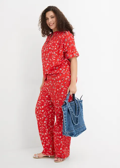 Bluse i lett viskose, bonprix