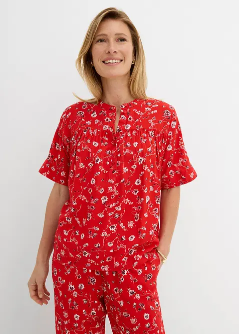 Bluse i lett viskose, bonprix