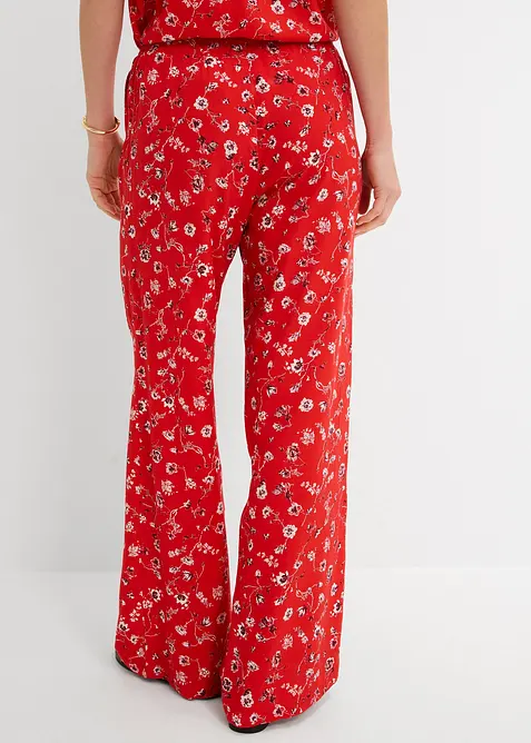 Pull on-bukse i lett viskose, bonprix