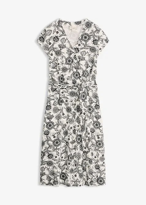 Jerseykjole i viskosemiks, bonprix