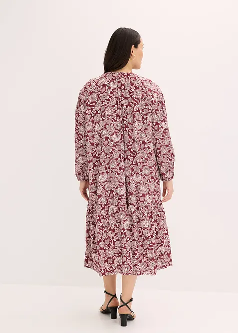 Tunikakjole i lett viskose, bonprix