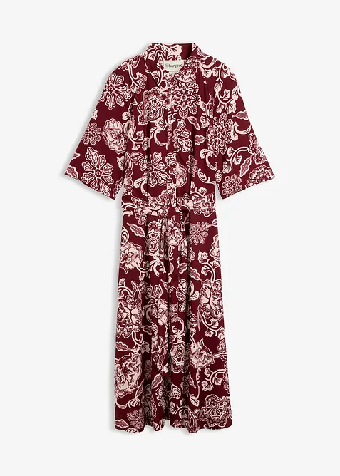 Skjortekjole i lett viskose, bonprix