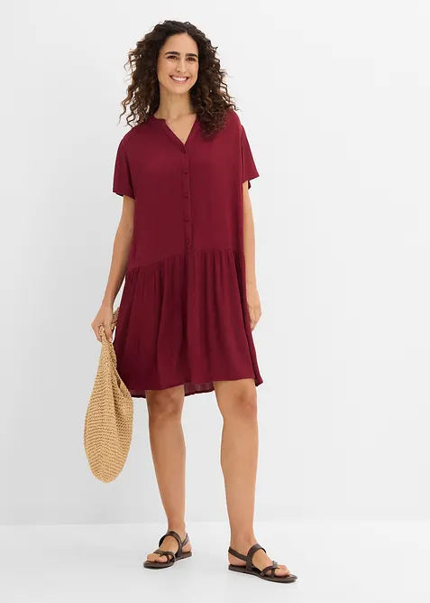 Tunikakjole i lett viskose, bonprix