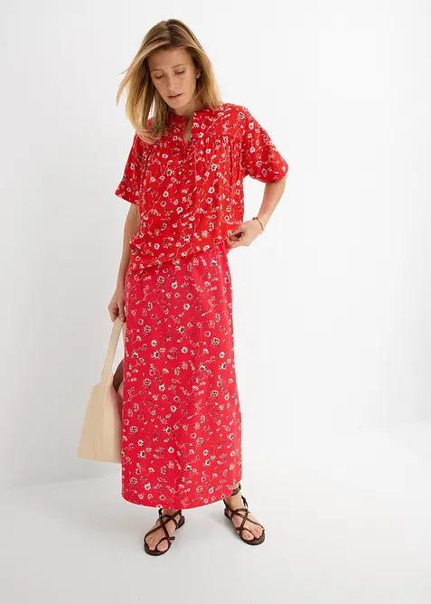 Jerseyskj&oslash;rt av bomullsstretch, bonprix