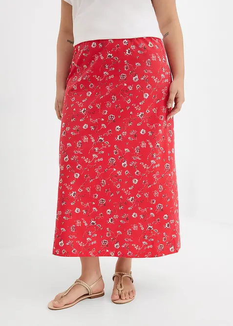 Jerseyskj&oslash;rt av bomullsstretch, bonprix