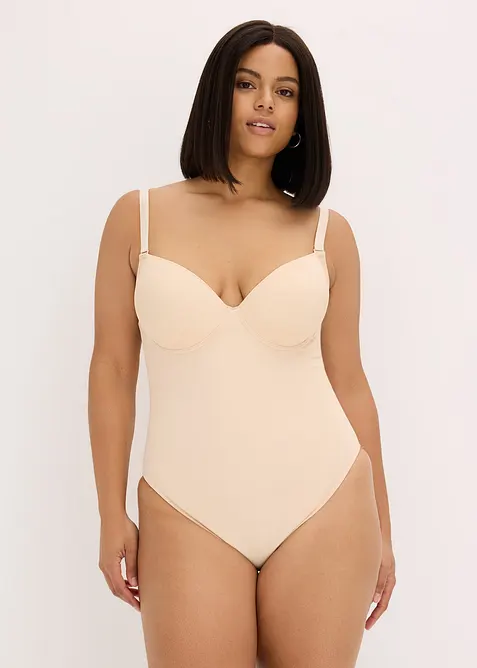 Medium shape body med &aring;pen rygg og multiway-funksjon, bonprix