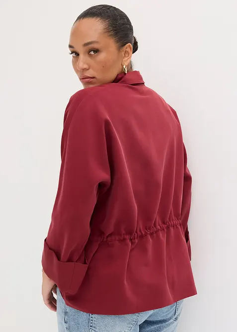 Bluse i myk viskosemiks, bonprix