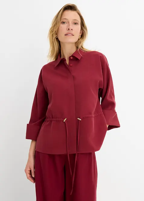 Bluse i myk viskosemiks, bonprix