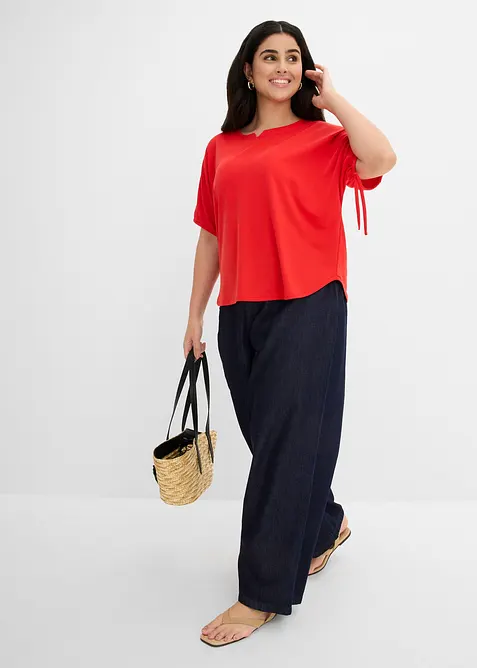 Avslappet topp i slitesterk pik&eacute;, bonprix