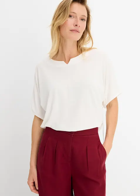 Ledig topp av robust pik&eacute;, bonprix