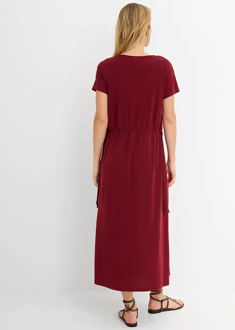 Sweatkjole i myk pik&eacute;, bonprix