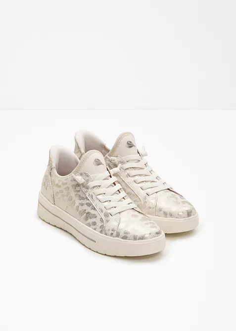 Komfortable slip-in sneakers i behagelig bredde fra Jana, Jana