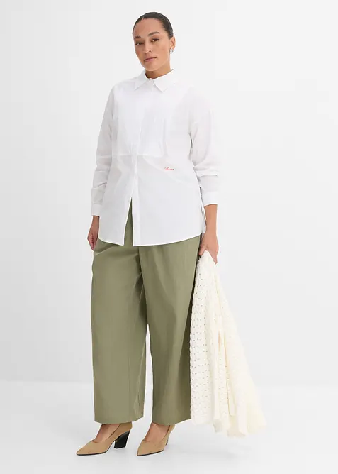 Skjorte med skrift, bonprix