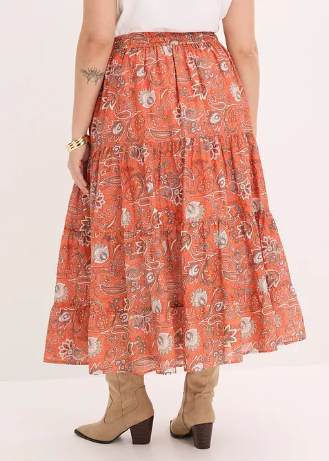 Maxiskj&oslash;rt i 100% bomull, bonprix